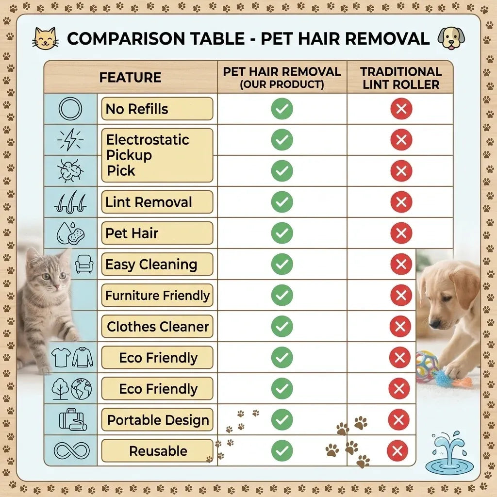 Palget™ - Pet Hair Remover | Washable | Multi-Surface Cleaning