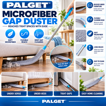Palget™ Extendable Microfiber Gap Cleaning Duster