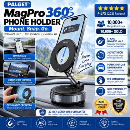Palget™ Magnetic Car Mobile Phone Holder