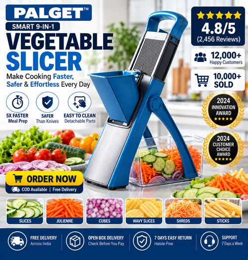 Palget™ Smart 9-in-1 Vegetable Slicer