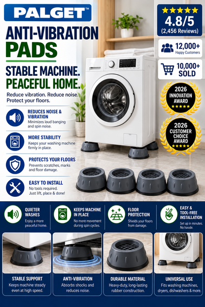 Palget™ Anti-Vibration Pads For Washing Machine