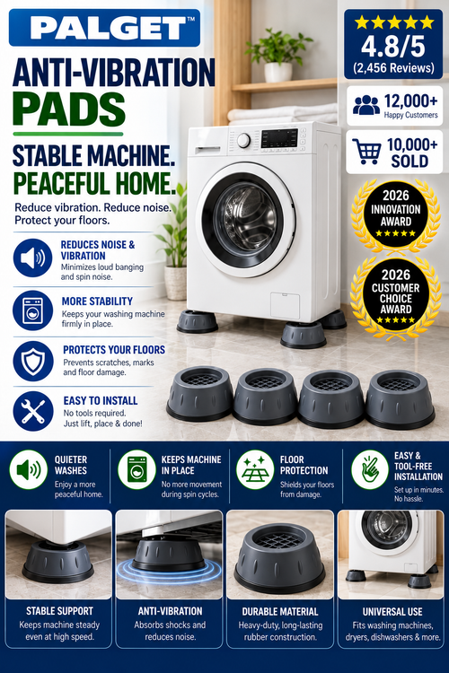 Palget™ Anti-Vibration Pads For Washing Machine