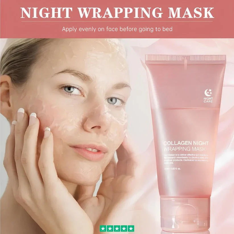 Collagen Wrapping Mask - Get The Glass Skin you Dreamed of 😍