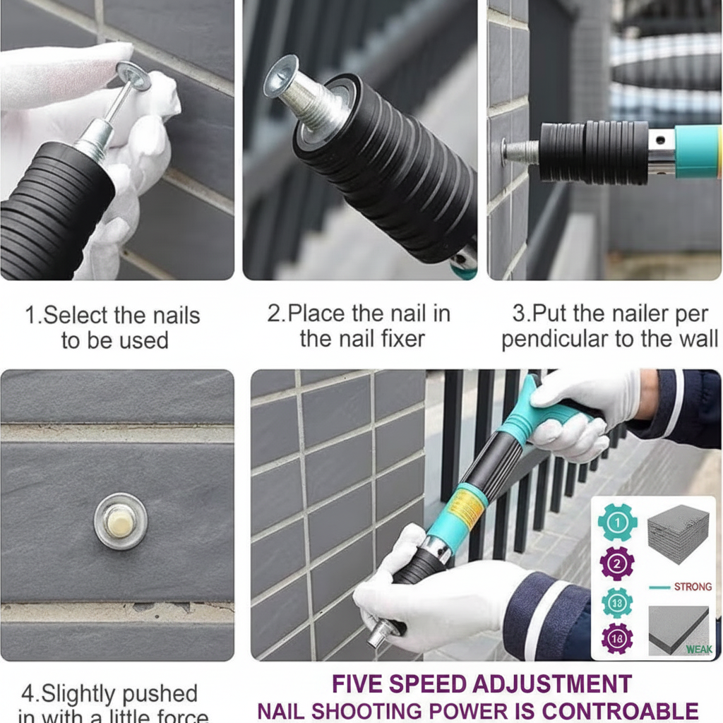 Palget™- Heavy Duty Nail Hammer Gun 30 Nails