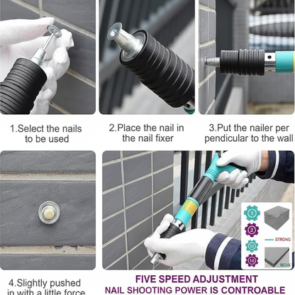 Palget™- Heavy Duty Nail Hammer Gun 30 Nails