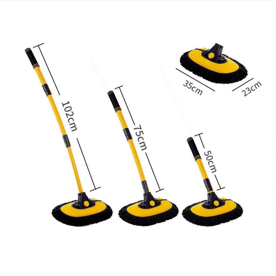 Palget™ Curved Car Cleaning Brush with Telescopic Handle