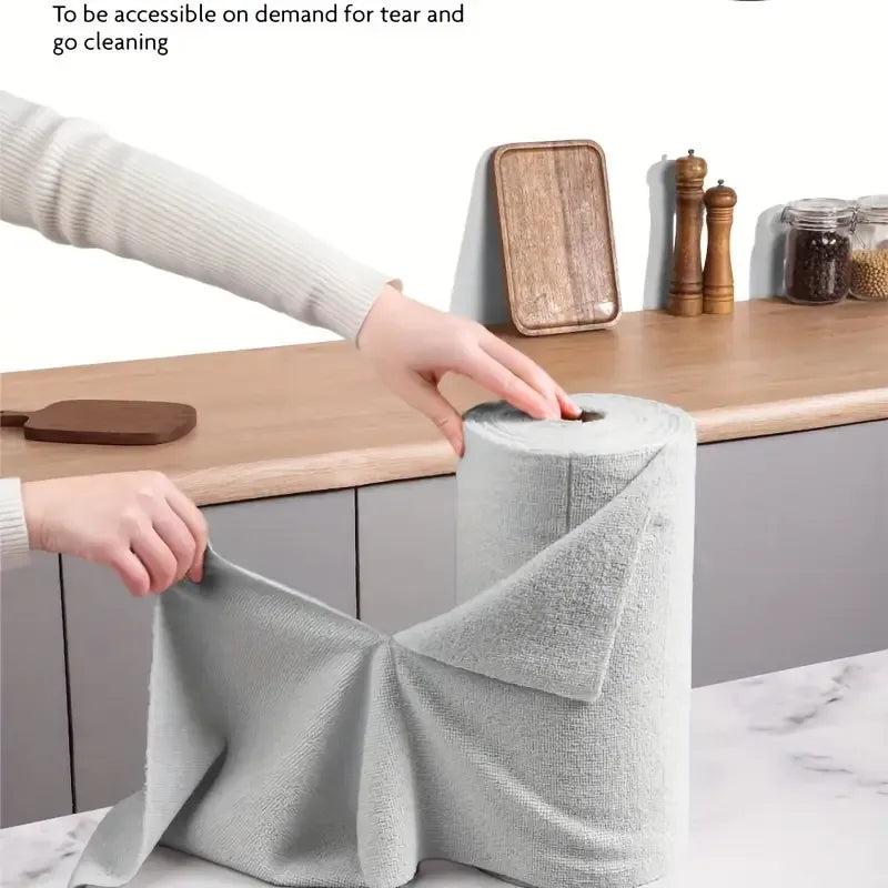 Palget™ Microfiber Cleaning Cloth Roll