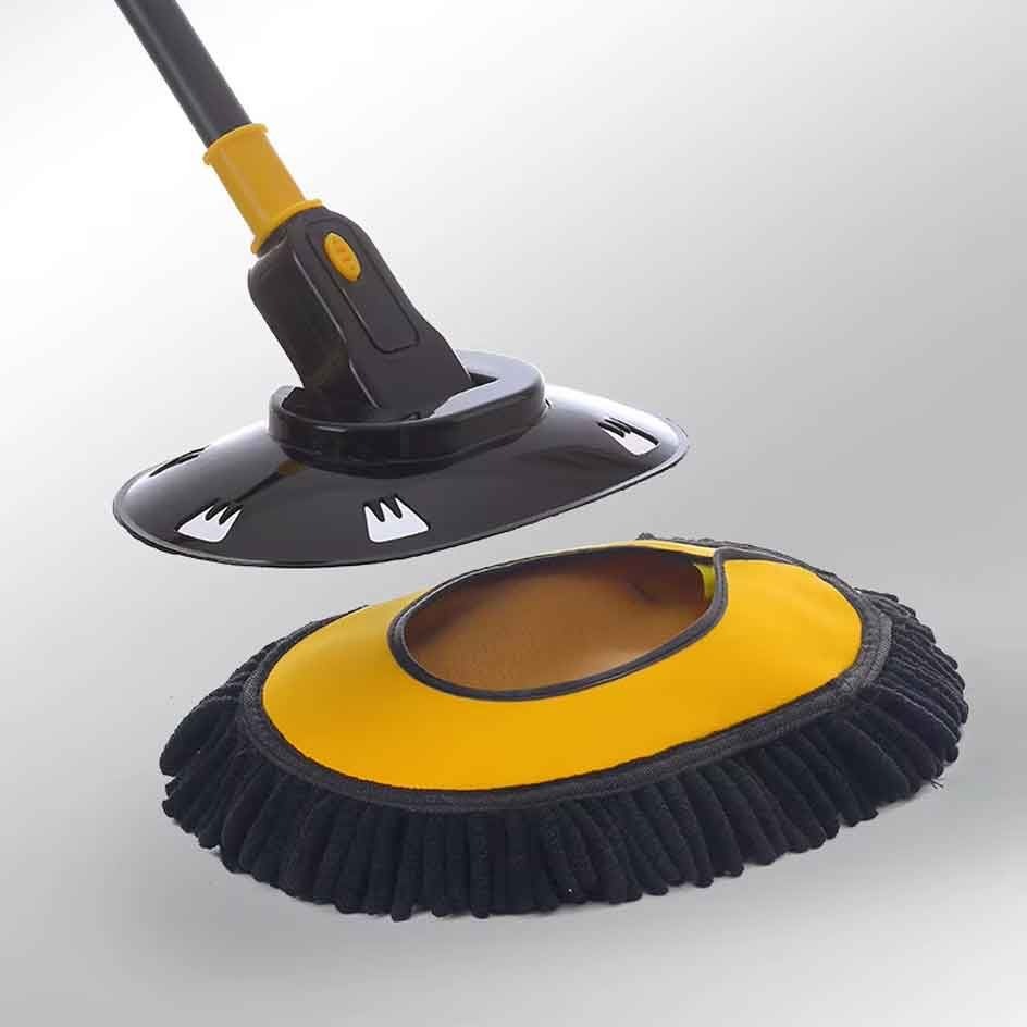 Palget™ Curved Car Cleaning Brush with Telescopic Handle