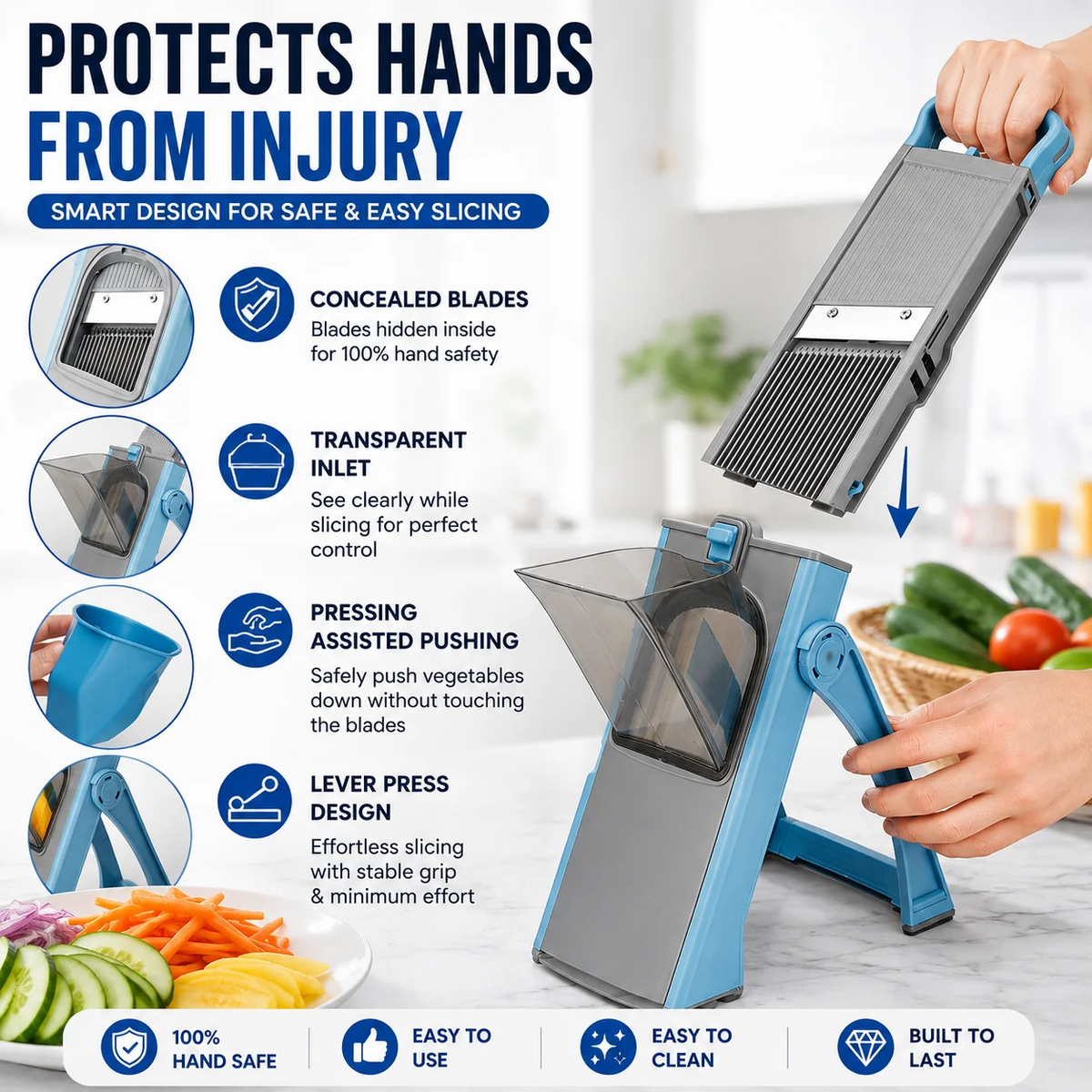 Palget™ Smart 9-in-1 Vegetable Slicer