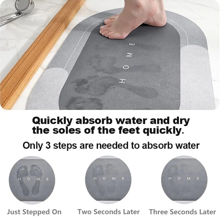 Palget™ - Quick Dry Super Absorbent Anti-Skid Bath Mat