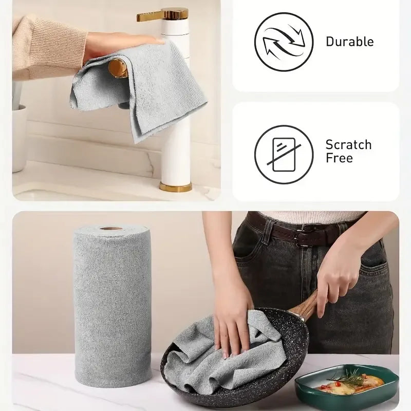 Palget™ Microfiber Cleaning Cloth Roll
