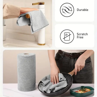 Palget™ Microfiber Cleaning Cloth Roll