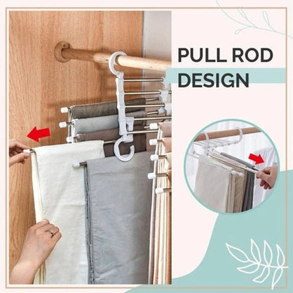 Palget™ 5-in-1 Space-Saving Pants Hanger