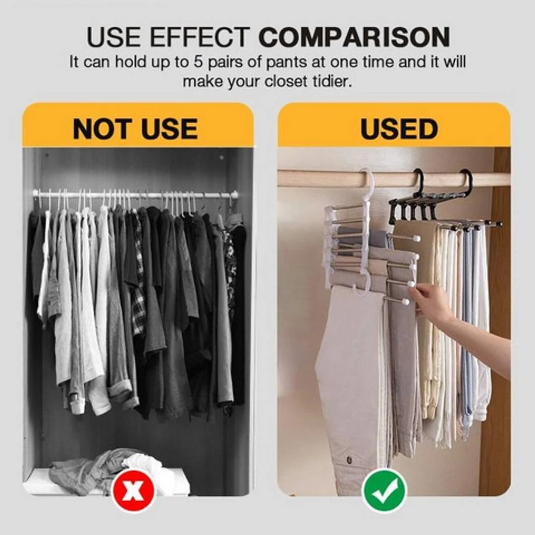 Palget™ 5-in-1 Space-Saving Pants Hanger