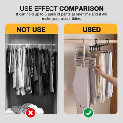 Palget™ 5-in-1 Space-Saving Pants Hanger