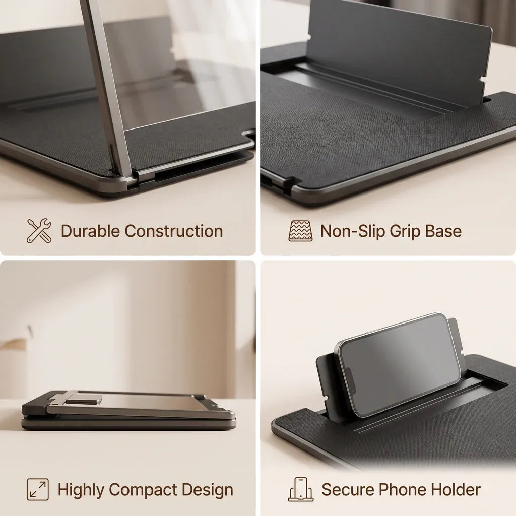 Palget™ — Mobile Magnifier | Cinema-Like Display| Adjustable Angle |Travel Friendly