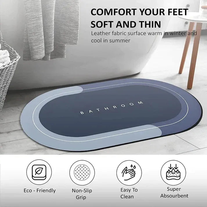 Palget™ - Quick Dry Super Absorbent Anti-Skid Bath Mat