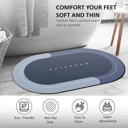 Palget™ - Quick Dry Super Absorbent Anti-Skid Bath Mat