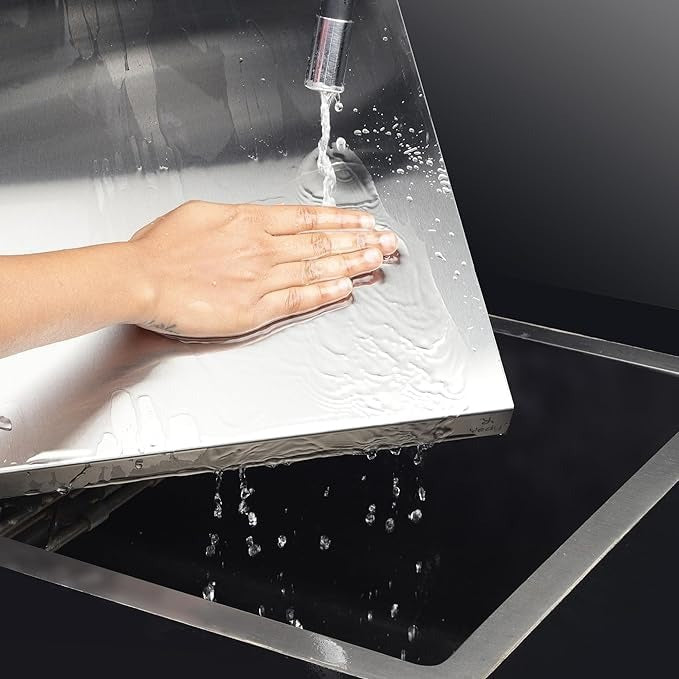 Palget™ Stainless Steel Chopping Board & Kitchen Countertop - 41 x 31 Cm (Original Big Size).