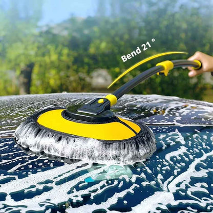 Palget™ Curved Car Cleaning Brush with Telescopic Handle