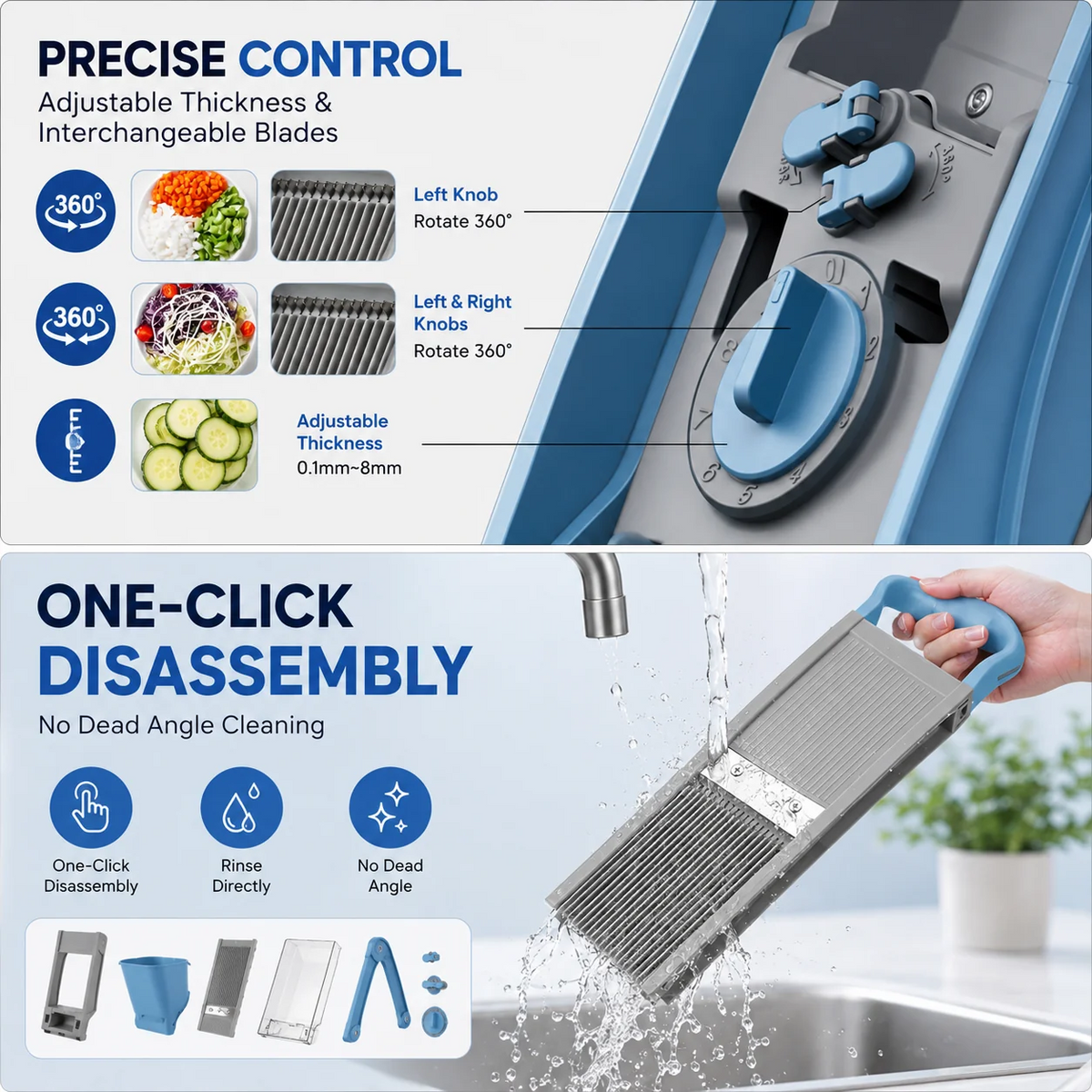 Palget™ Smart 9-in-1 Vegetable Slicer