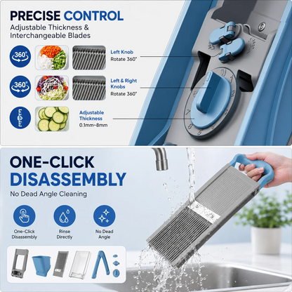 Palget™ Smart 9-in-1 Vegetable Slicer
