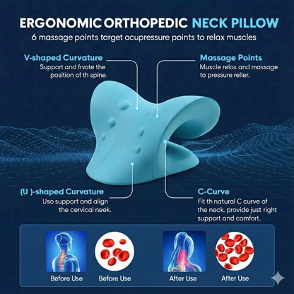 Palget™ Cervical Neck Traction Pillow