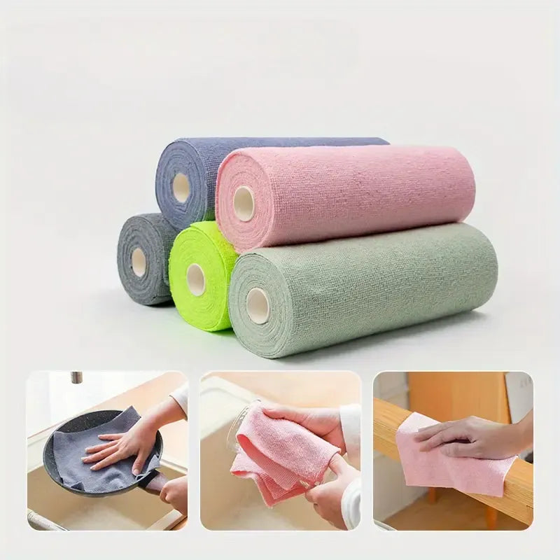 Palget™ Microfiber Cleaning Cloth Roll