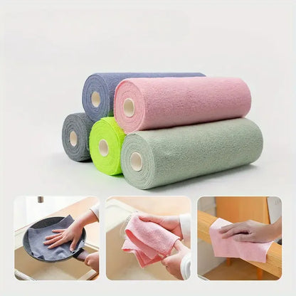 Palget™ Microfiber Cleaning Cloth Roll