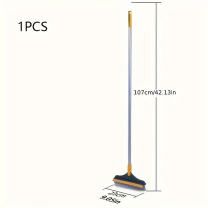 Palget™  2 In 1 Floor Cleaning Brush With Soft Scraper