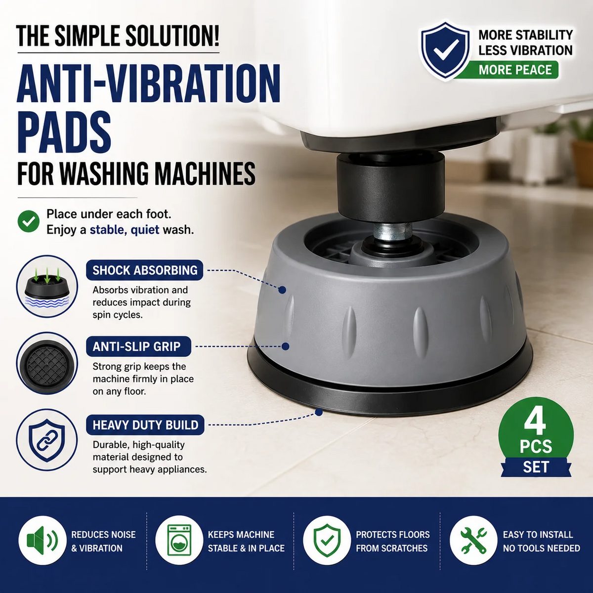 Palget™ Anti-Vibration Pads For Washing Machine