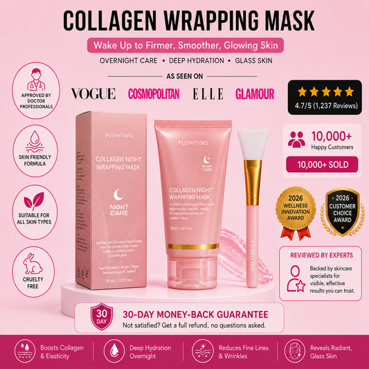 Collagen Wrapping Mask - Get The Glass Skin you Dreamed of 😍